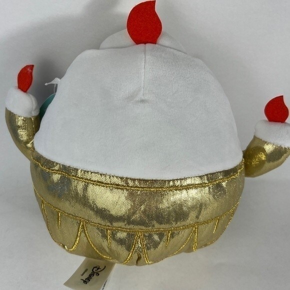 Squishmallows LUMIERE From Disney’s Beauty And The Beast NWT Candelabra Gold - Picture 2 of 2